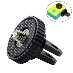 Portable Tripod Mount Adapter 1/4 Screw Head Adapter DSLR DV Accessories Kits Fit for GoPro Hero 8 7 6 5