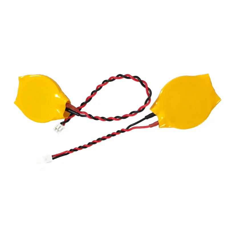 2/5/10 قطعة CR2032 2032 بطارية BIOS CMOS مع كابل 3 فولت JST 1.25 مللي متر 2pin بطاريات اللوحة الأم للكمبيوتر المحمول