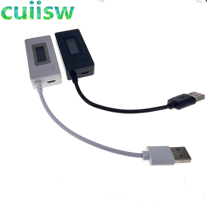 جهاز قياس التيار المستمر الرقمي مقياس التيار الكهربائي بشاشة LCD مع شاحن USB مزدوج جهاز كشف الطاقة المحمول جهاز قياس التيار الكهربائي جهاز قياس التيار الكهربائي
