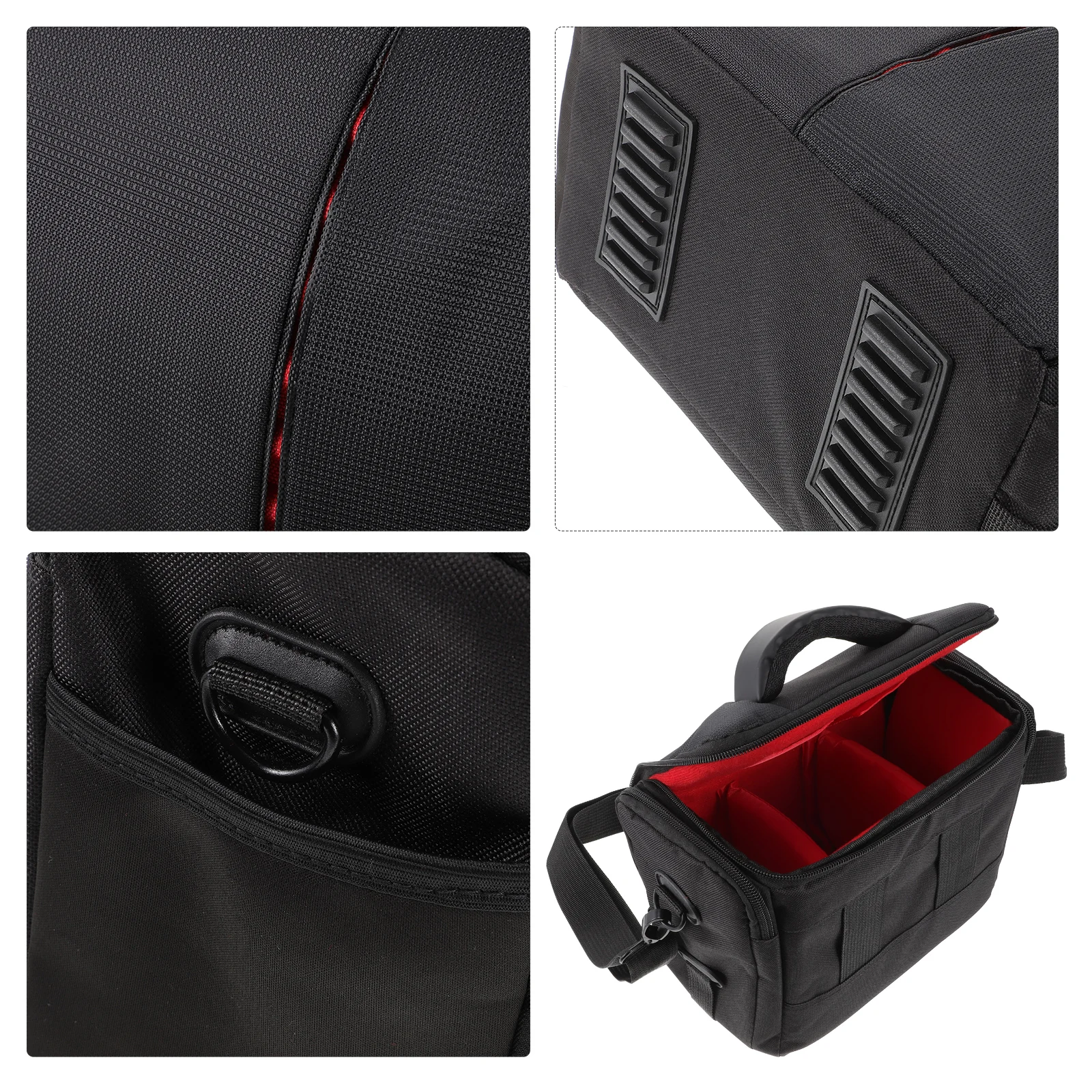 

Waterproof Dslr Camera Bag Polyester Padded Rain Cover Crossbody Shoulder Storage Lens Case Travel Protective Bag For Digital
