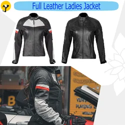 All Genuine Leather Ladies Jacket Motorcycle Jacket 2024 New Hot Sale Outdoor Sports Jacket 2024 Fashion Trend Streetwear Tops