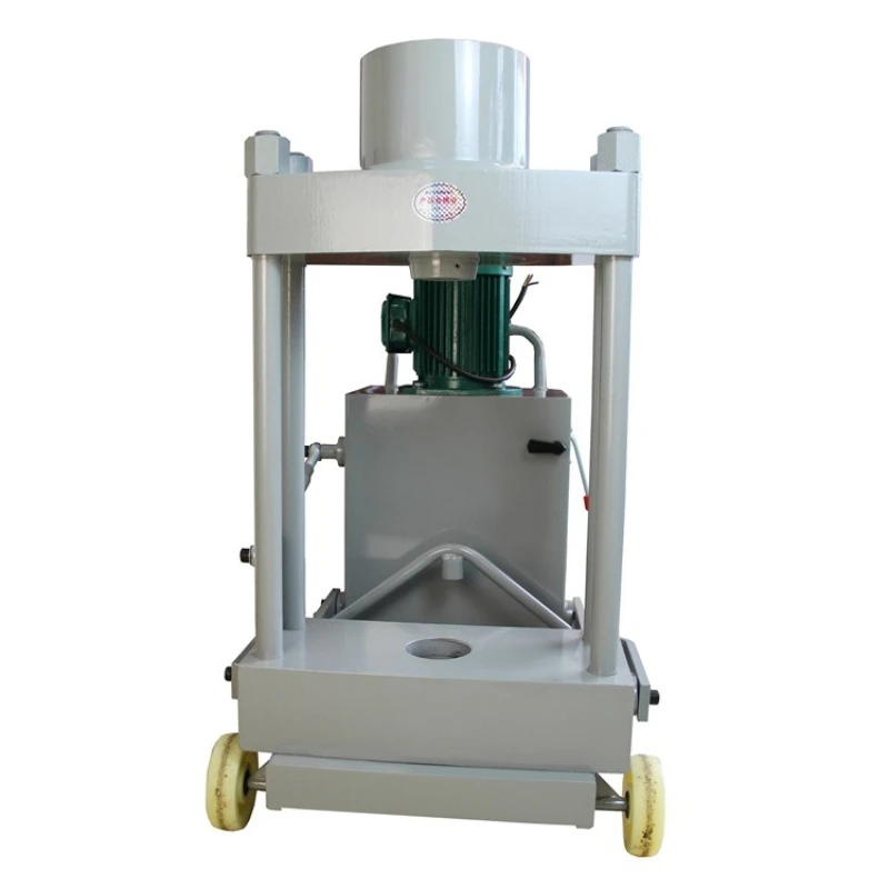 Electro-hydraulic steering knuckle vertical shaft disassembly and assembly machine