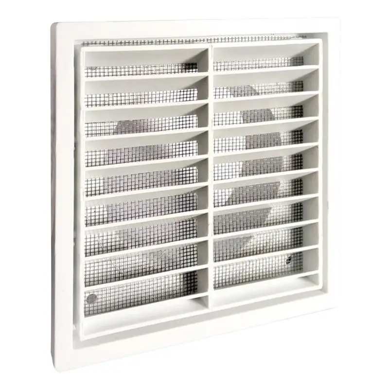 Wall Ceiling Drain Ventilation Outle Grille With Fly Screen Air Vent Louver For Bathroom Kitchen Ventilation Wall Ceiling Mount