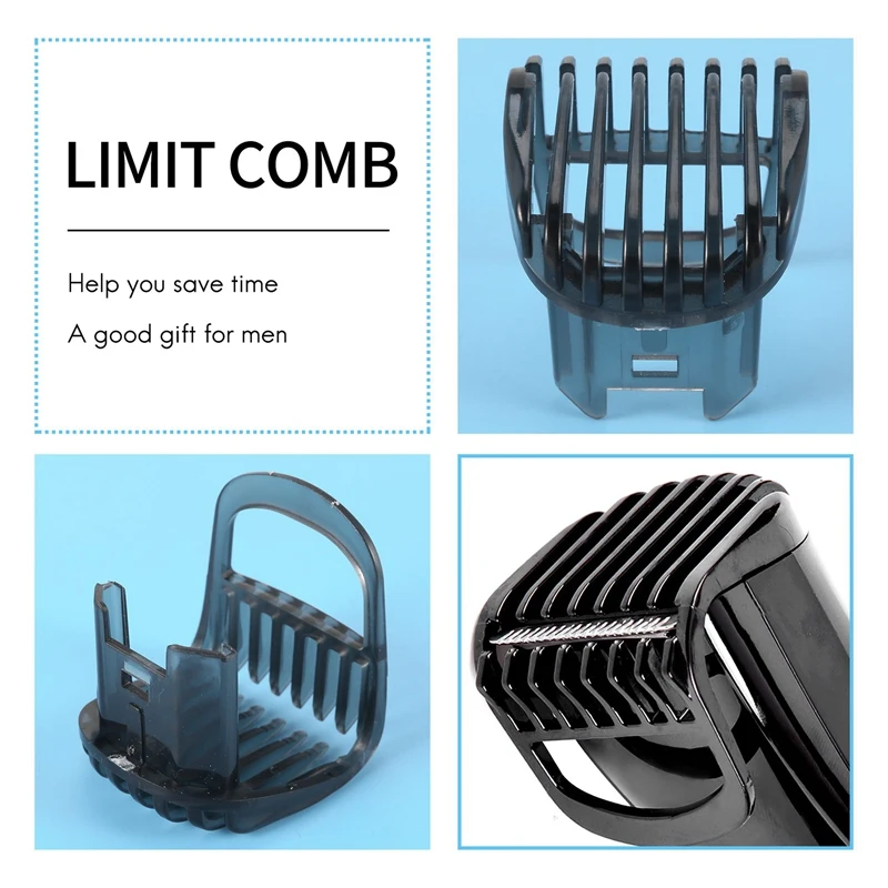Hair Clipper Comb Beard Trimmer for Clipper QT4015 BT3200 Hair Trimmer Attachment Tools Attachment Comb Parts-T33C