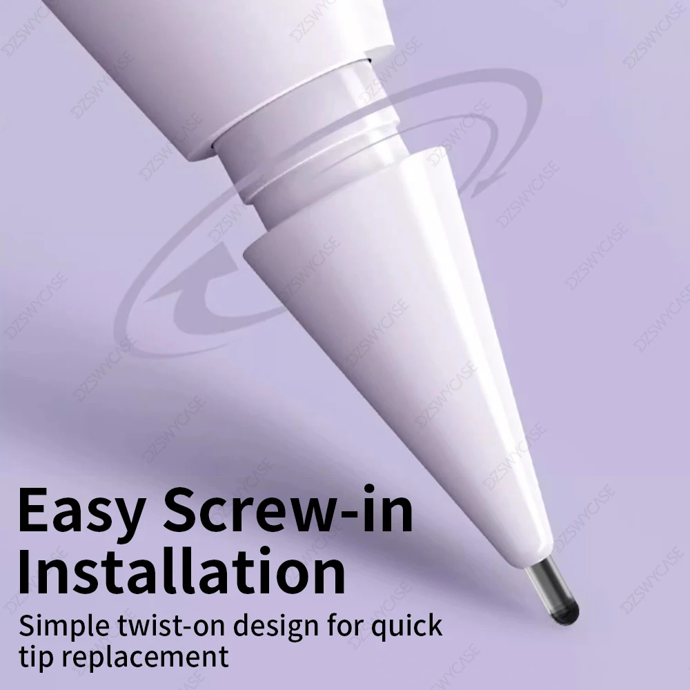 Ersatzspitzen HB 2B 4B für Apple Pencil Pro USB-C 1. und 2. Generation, Nadelrohr-Modifikation, geräuscharme Stiftspitze – Detail 5