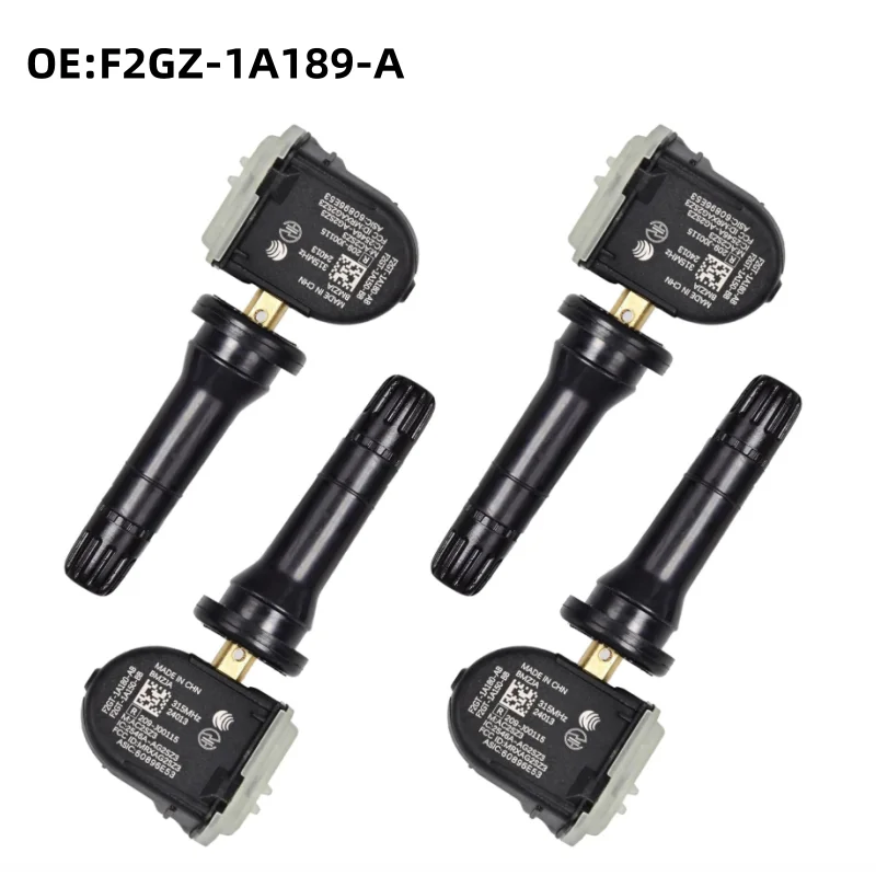 

4 pcs TPMS Sensors F2GZ-1A189-A F2GZ1A189A 315MHz for Ford F150/Explorer/Fusion Lincoln