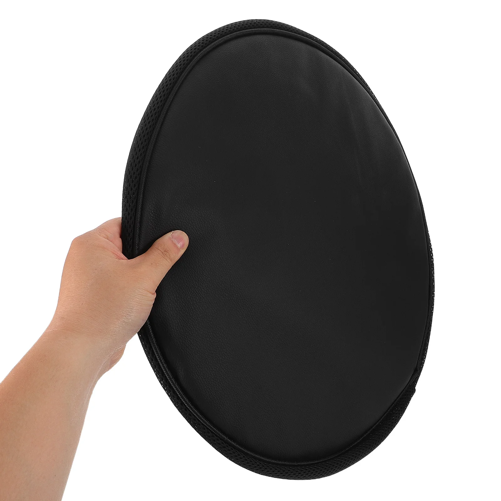 

African Drum Skin PU Cover Damp Grime Resistant Snug Fit Noise Reduction Percussion Instrument Protective Pad for Beginners