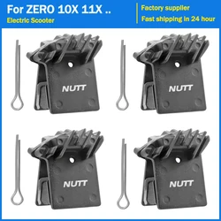 2/4/6pairs Brake Pad Semi-Metallic Hydraulic Caliper Disc For ZERO 10X 11X VSETT 10 for Kugoo G1 E-Scooter Replacement Parts