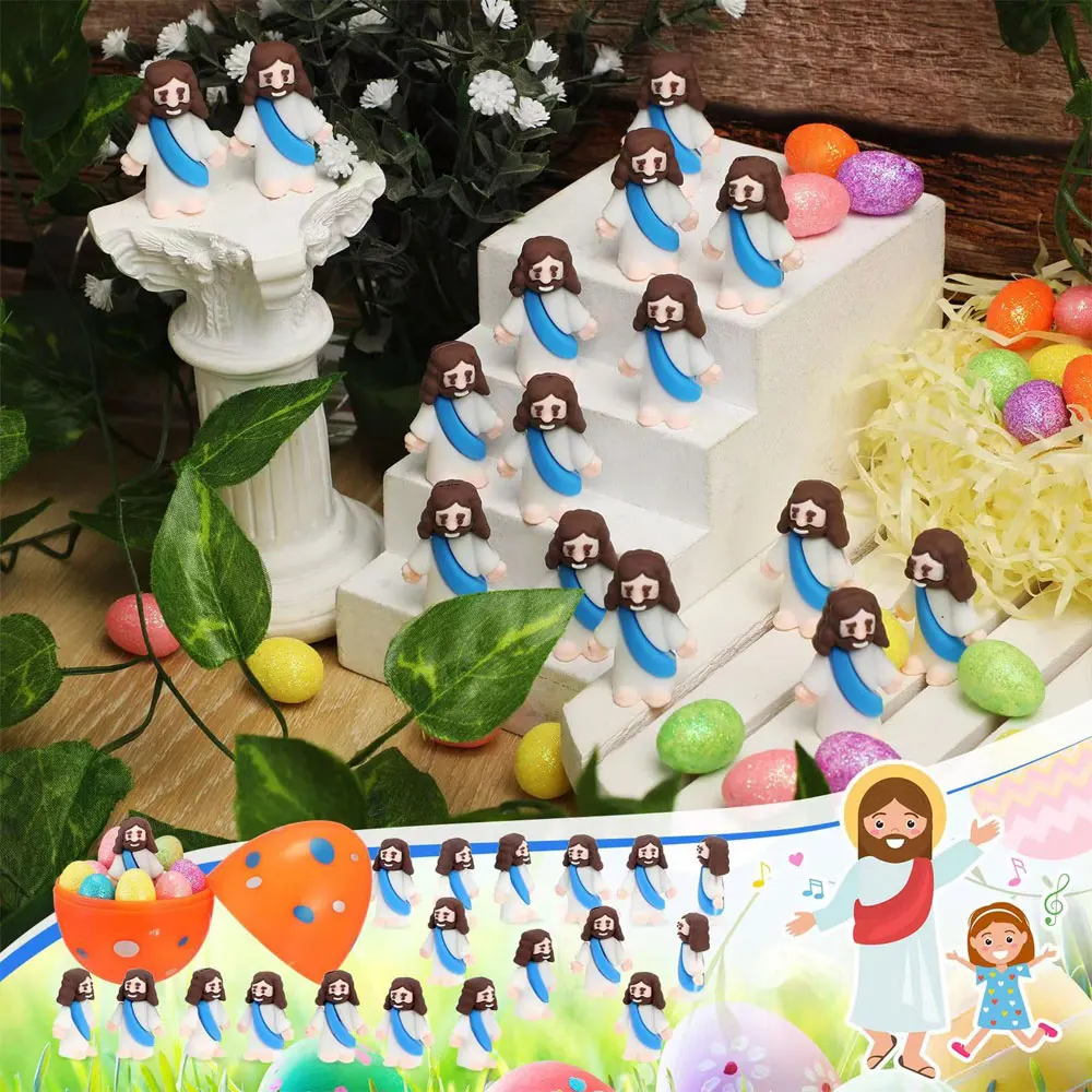 Easter Mini Jesus Figurine Toys