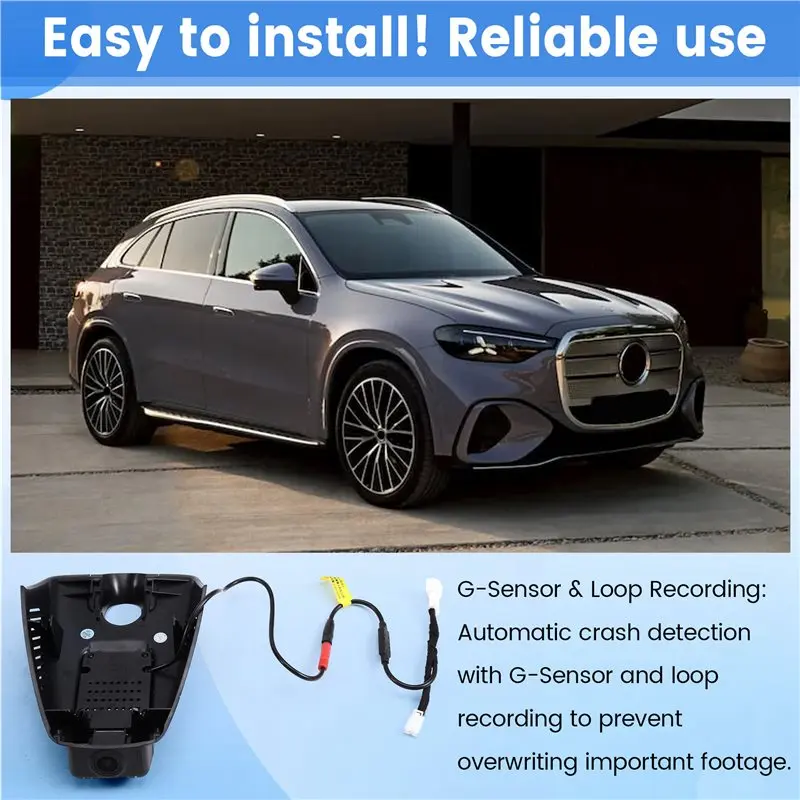 ABXN-Wifi Enabled Car Dvr Dash Cam For Mercedes Benz C Class W205 S205 GLC X253 CLS W219 Dashcam
