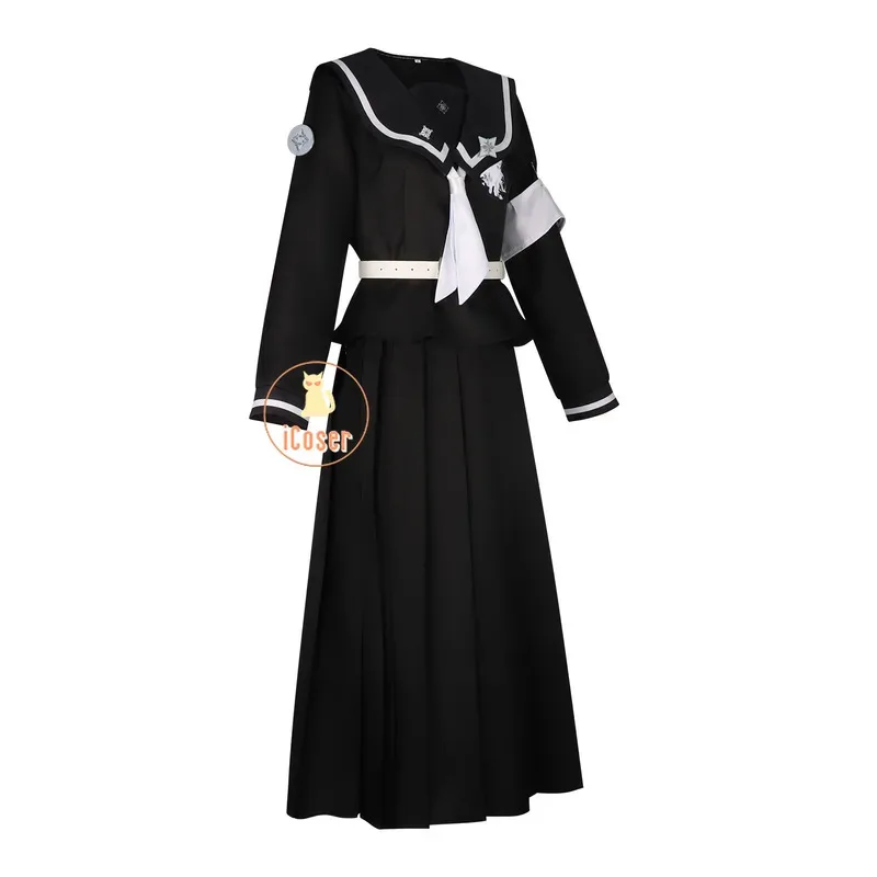 25COSiCoser المائة خط هيروكو شيزوهارا تأثيري حلي شعر مستعار معركة موحدة آخر الدفاع أكاديمية حفلة الهالوين للنساء