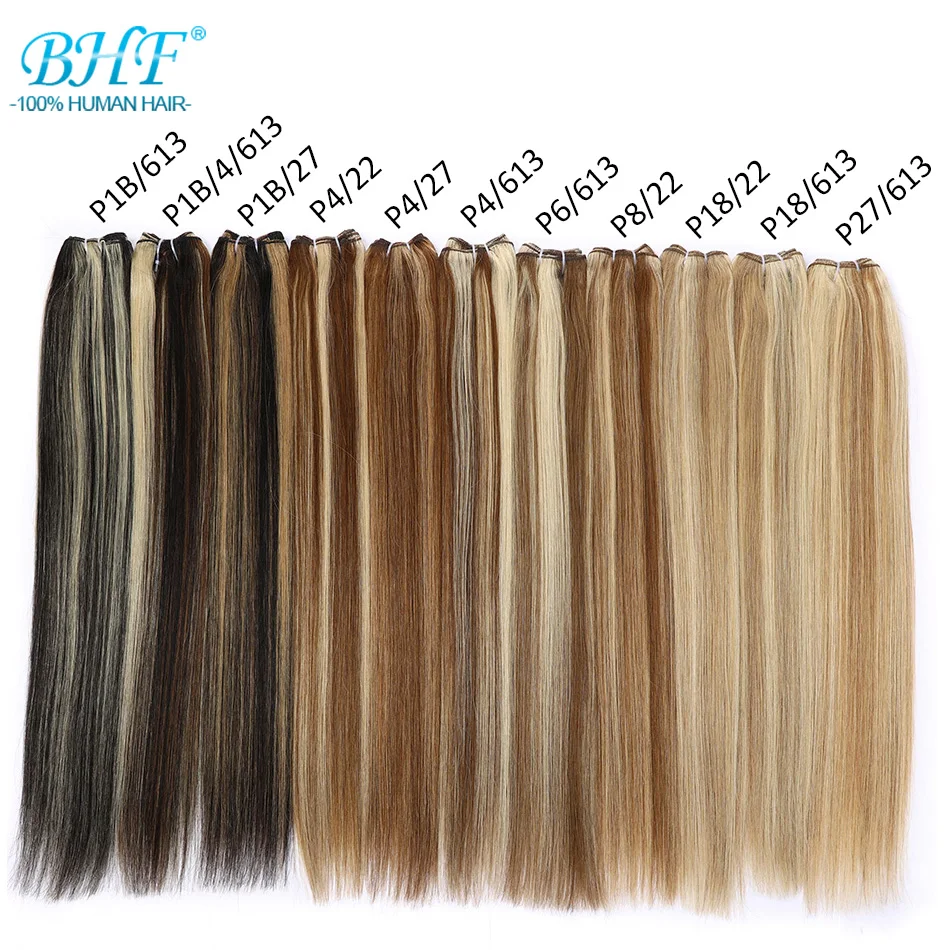 Russian Human Hair Bundles Weft 100% Remy Human Hair Weaves 100G /50G Hair Weaving Braiding Natural Straight Hair