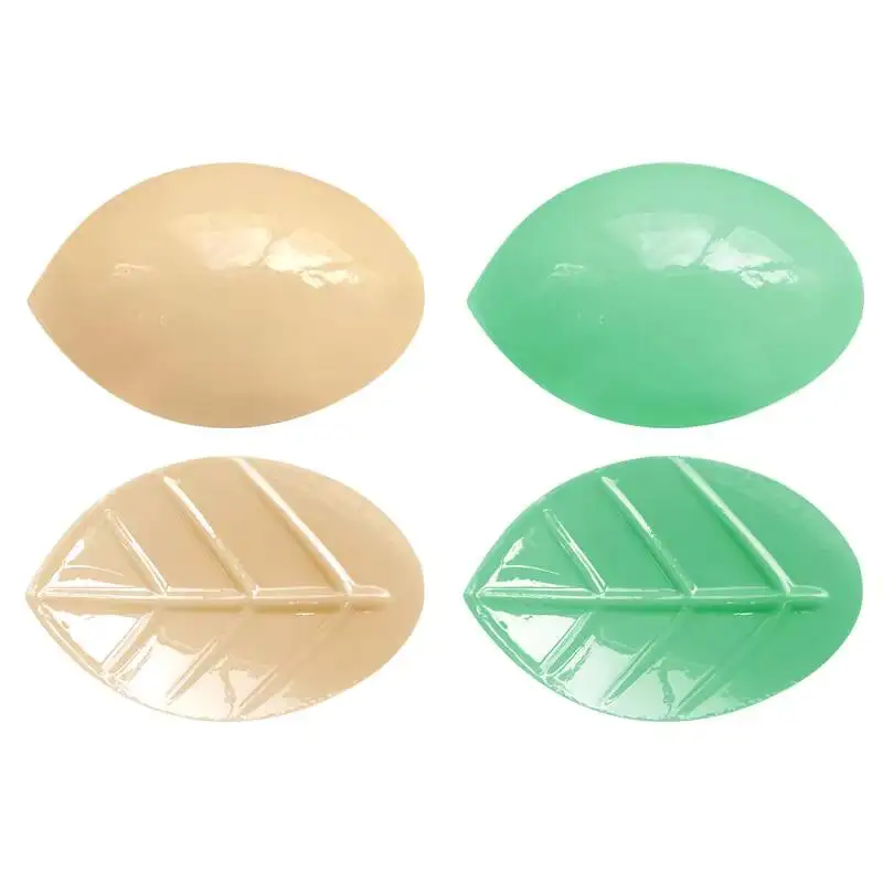 New Thicken Chest Push Up Sticky Bra Double Sided Women Swimsuit Bikini Removeable Silicone Self-adhesive Cup Enhancer Chest Pad