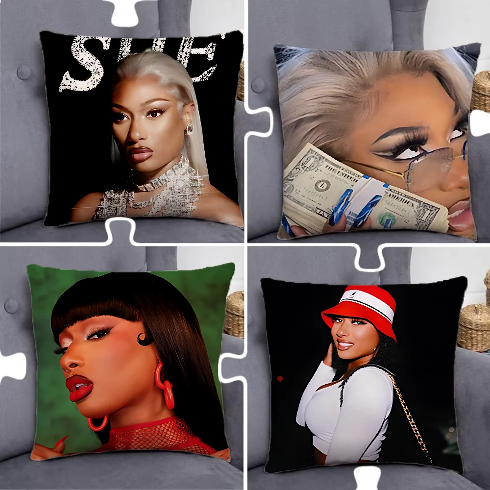 

Megan Thee S-Stallion Pillow Case Pillowcase Home Sofa Cushions Car Cushions Pillowcover Office Pillowshell Pillow