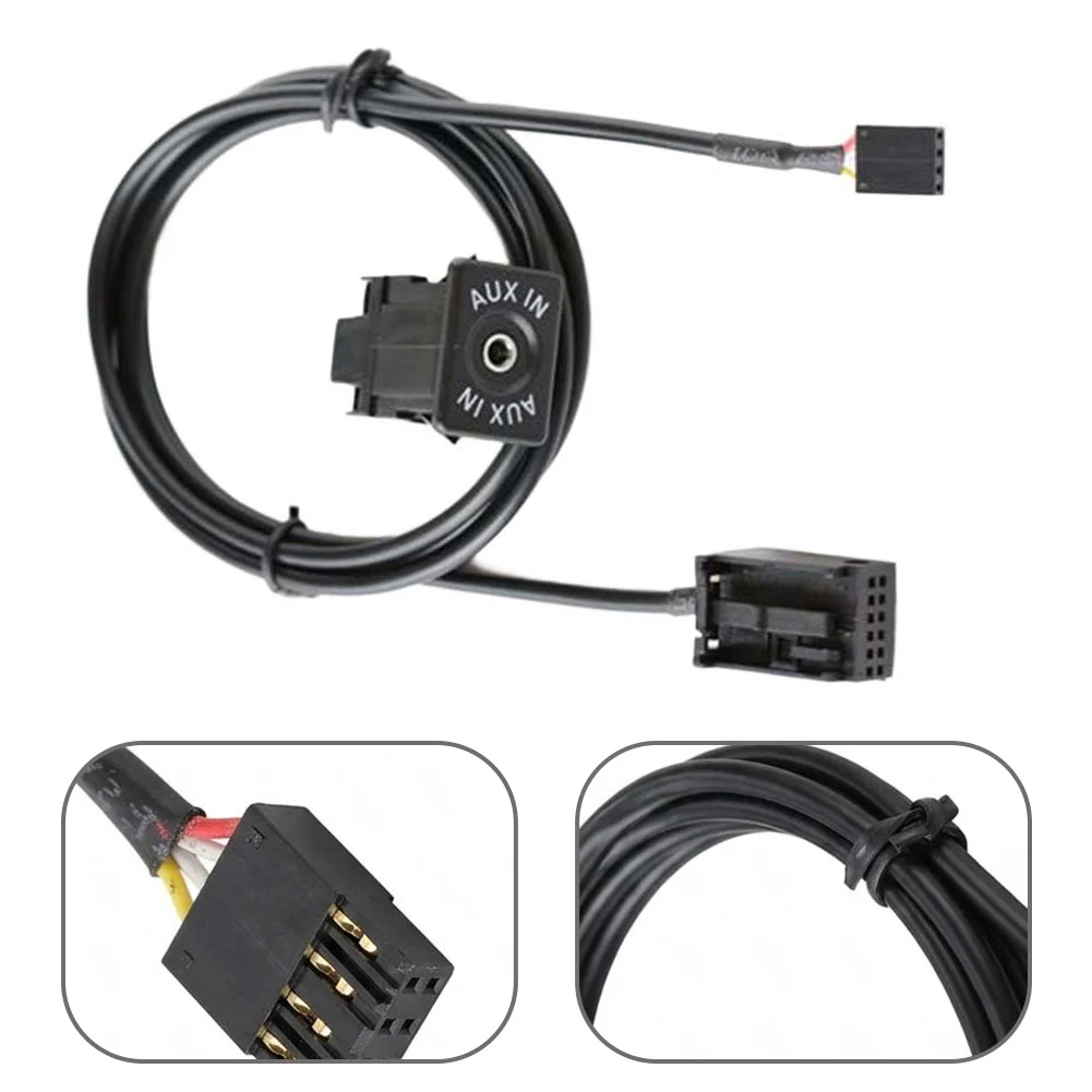 Car AUX Socket Interface Adapter Installed On The Car Dashboard High-speed Data Transmission For Opel CD70 Car