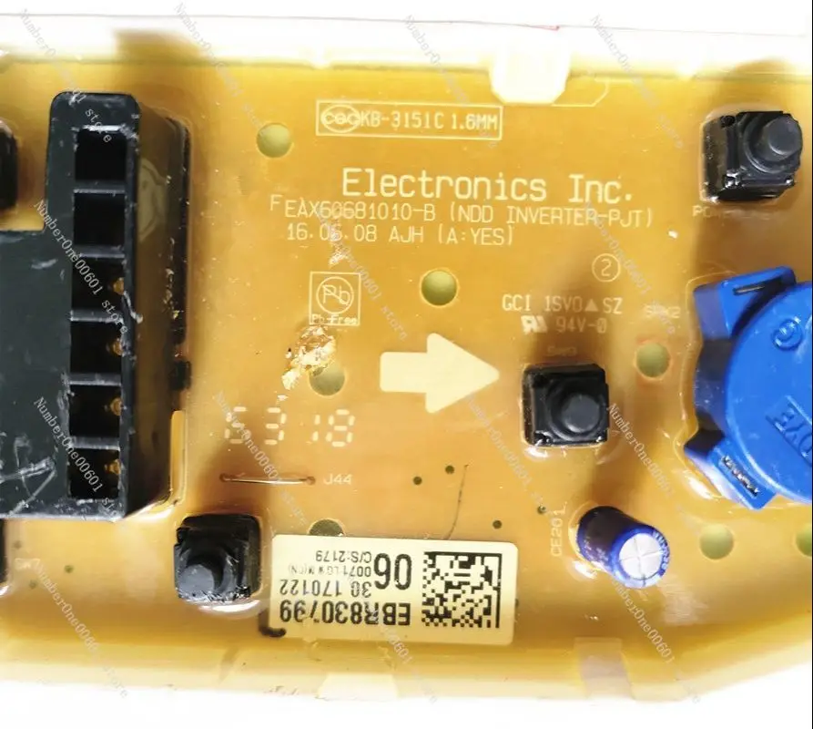 Placa de ordenador para lavadora LG, Panel de Control EBR830378, EBR830799, EAX67032404-C, EAX60681010-B, 110V-127V