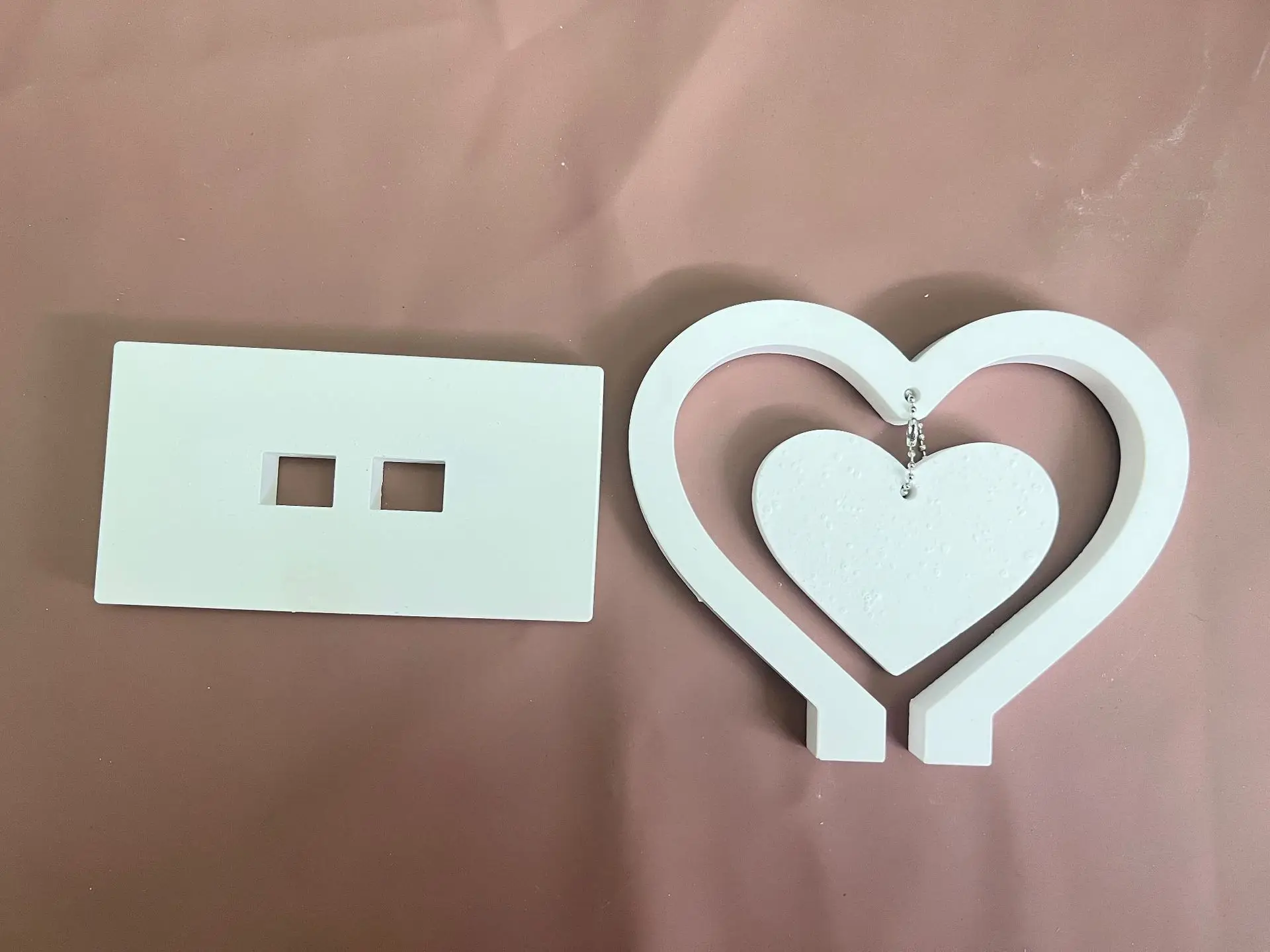 DIY Heart Love Photo Frame Epoxy Resin Mold Silicone Mould Jewelry Decoration Jewelry Tools