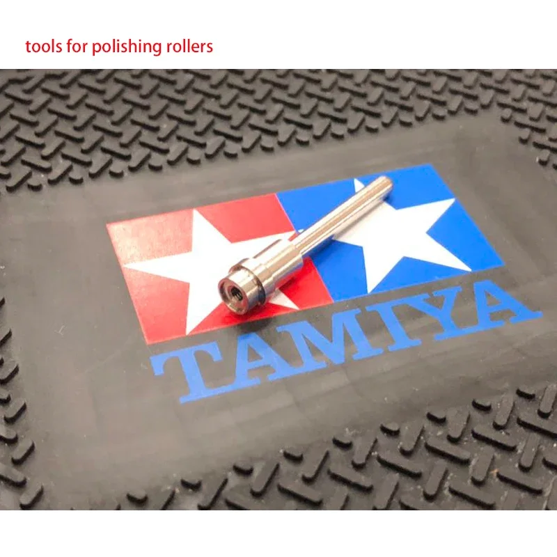 

very good tools use for polishing rollers very high precision for tamiya mini 4wd cars rollers