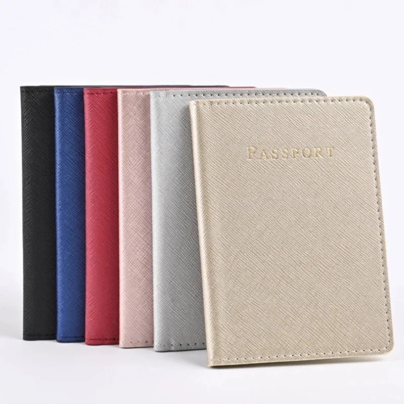 

High Quality English PU Leather Passport Covers Document Cover Travel Passport Holder ID Card Passport Holder Travel Acceessory