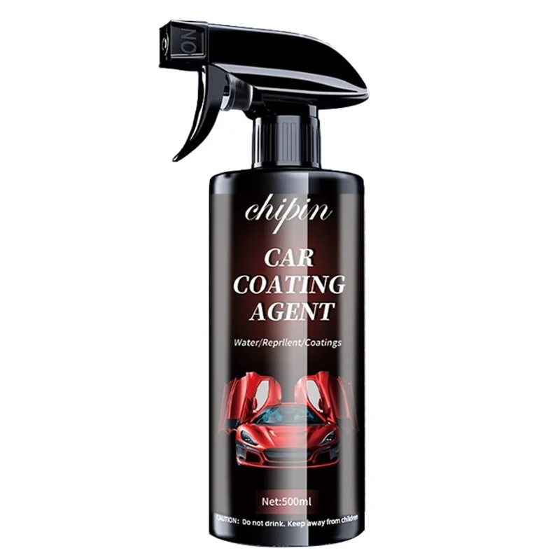 عامل طلاء نانو للسيارة سعة 500 مل، عامل صيانة خاص بالسيارة، منظف شمع طلاء نانو لطلاء السيارات، مستلزمات السيارات، ثنائي الغرض (الرطب والجاف)، حماية طويلة الأمد
