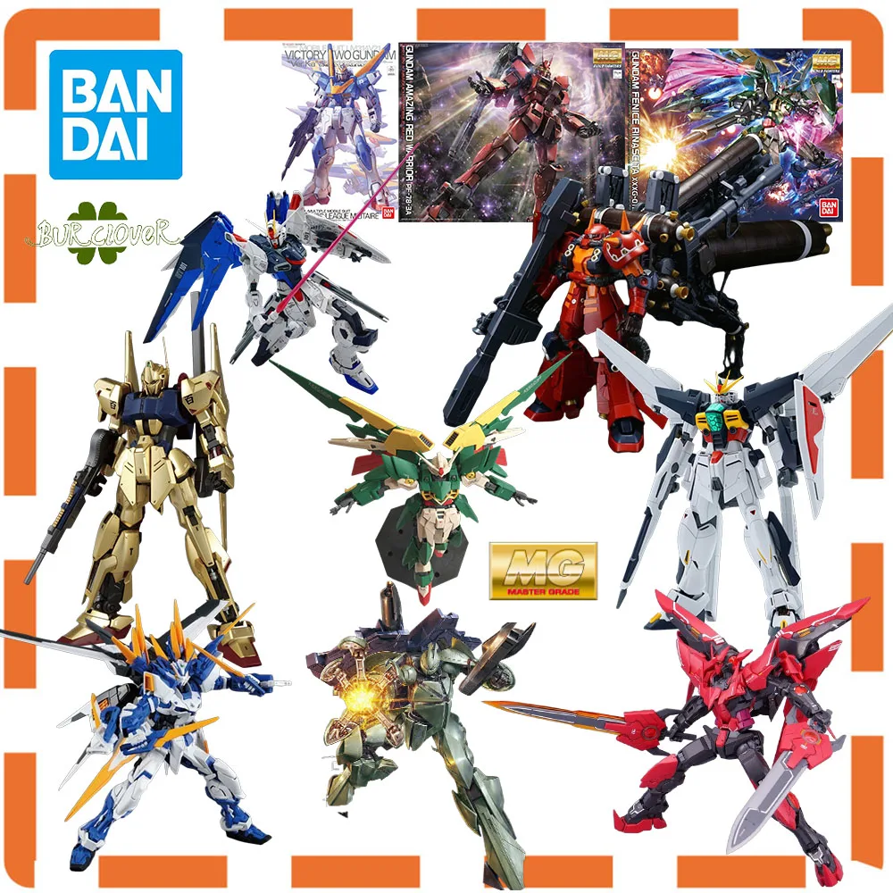 

BABDAI Original MG Series Gundam Heavyarm ZAKU OZ-00MS Tallgeese Anime Action Figure Assembly Model Toys Collectible IN STOCK
