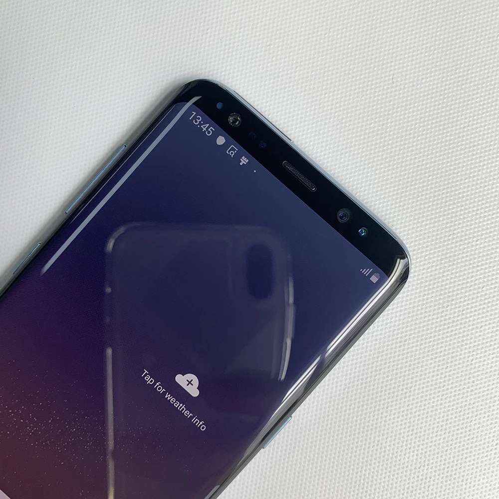 هاتف سامسونج جالاكسي S8 G950U G950F أصلي مفتوح 4 جيجابايت رام 64 جيجابايت روم بشريحتين ثماني النواة أندرويد S8 #2