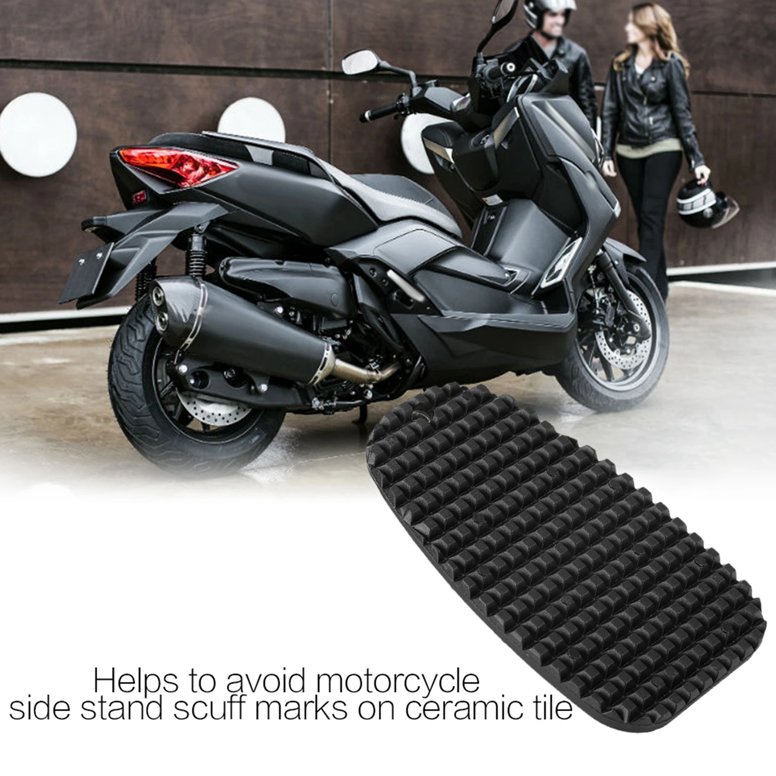 Stand Coaster Support Plate  Motorcycle Kickstand Pad Side Stand Support Plate for Soft Ground Outdoor Parking