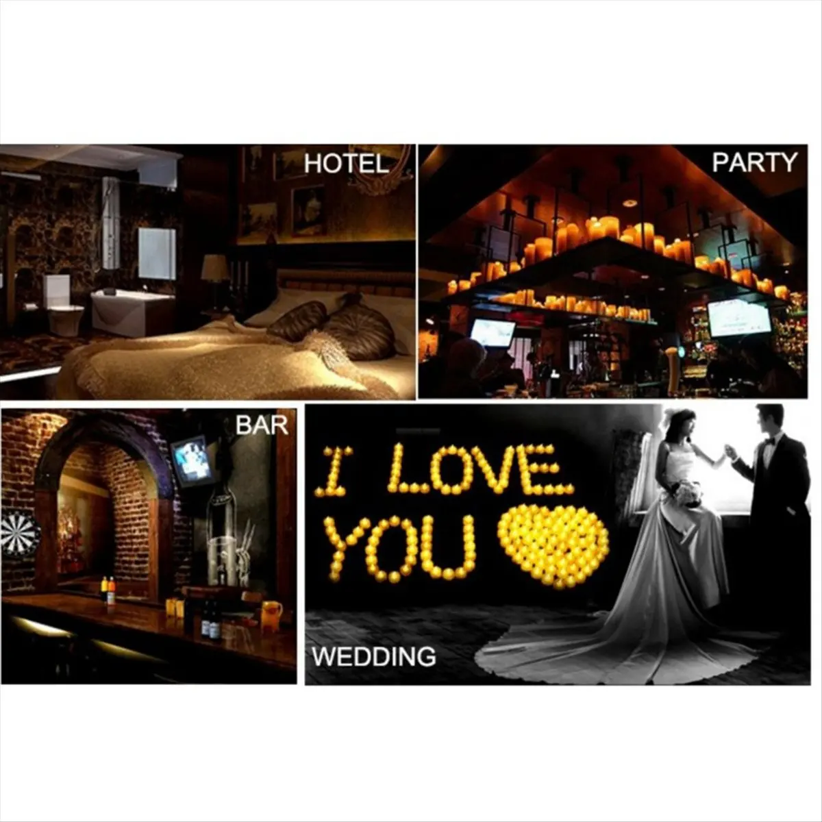 ABMO имитация беспламенной светодиодной свечи с длинным столбом, слезная свеча на день рождения, красочный корпус, желтая вспышка, декоративный свет,