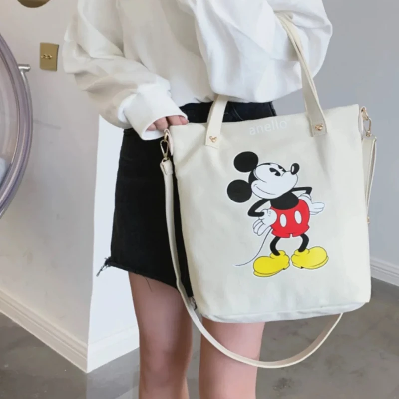 

Disneylady girls cartoon Mickey mouse handbags Shoulder Cartoon lady Tote Large Capacity bag Women Bag fashion hand bag Minnie