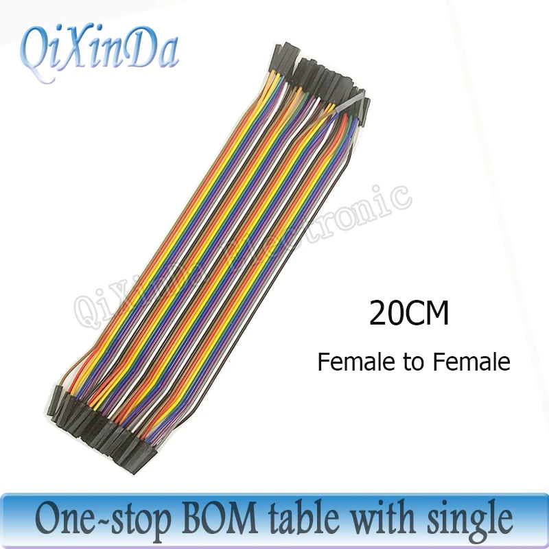 Dupont Line 10CM 20CM 30CM 40CM 40Pin Мужской-Папа + Мужской-Женский и Женский Перемычка Dupont Кабель для Arduino