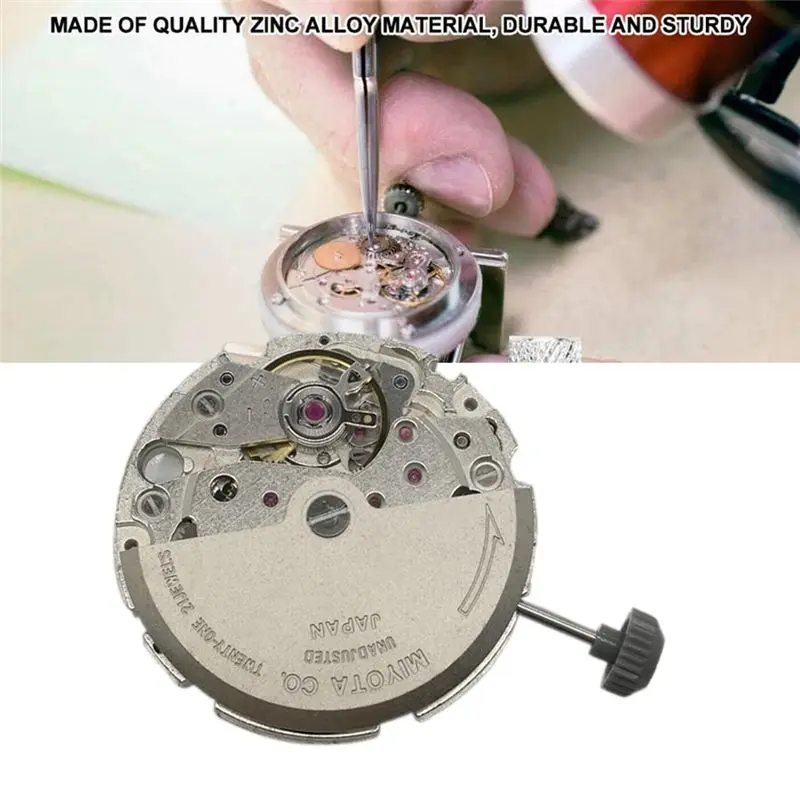 DTD690 Hot Sale-8200 Movement Watch Accessories 3 O'Clock Double Calendar High- Automatic Mechanical Movement Replacement