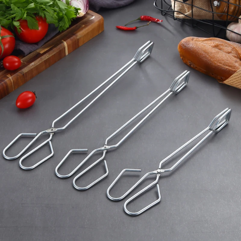 A Long Charcoal Clip Tongs For Household Barbecue Carbon Clip For Outdoor Barbecue Fish Clip For Food Fry Clip For Barbecue Tool