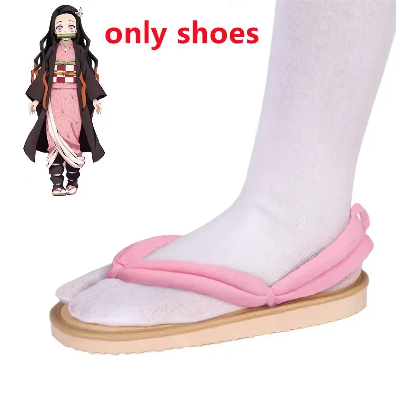 코스프레 Kostuum 애니메이션 사탄 슬레이어 Kimetsu Geen Yeyang Nevuko Kamado Nezuko 기모노 Vrouwen 할로윈 Kleding 유니폼