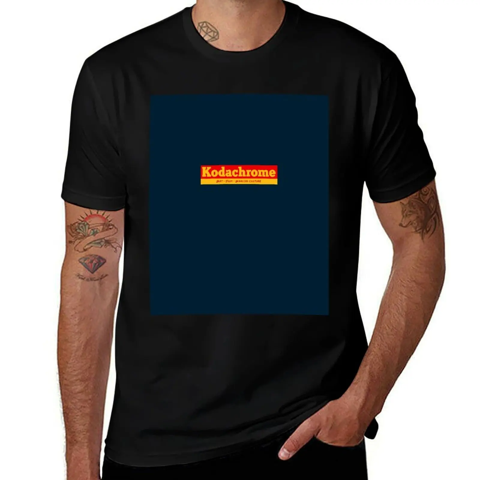 

Kodachrome T-Shirt cotton t shirt man t shirt man plain