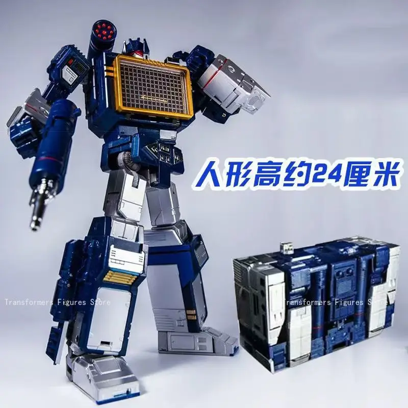Original Brand New Transformation Robot Toy THF-Soundwave G1 Anime Movies Moving Figures Model Action Doll Birthday Popular Gift