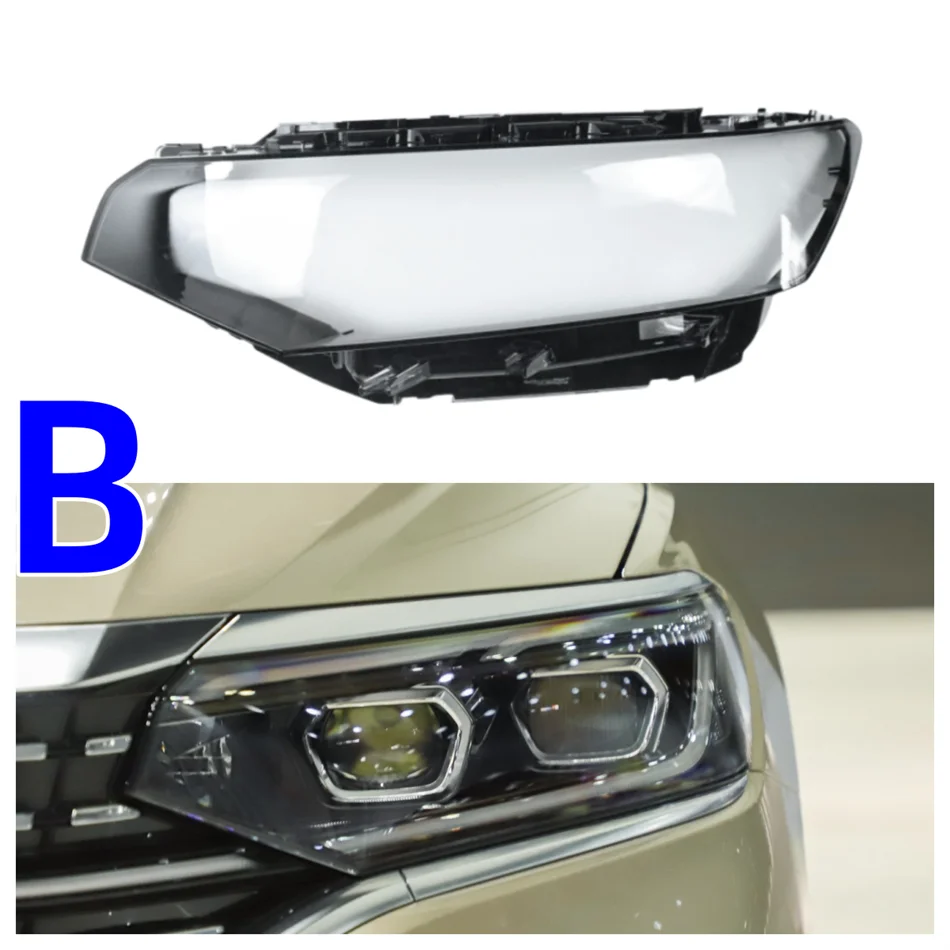 

For Volkswagen VW Passat 2022 2023 2024 Car Lights Shell Transparent PC Material Headlights Lights Glass Shell