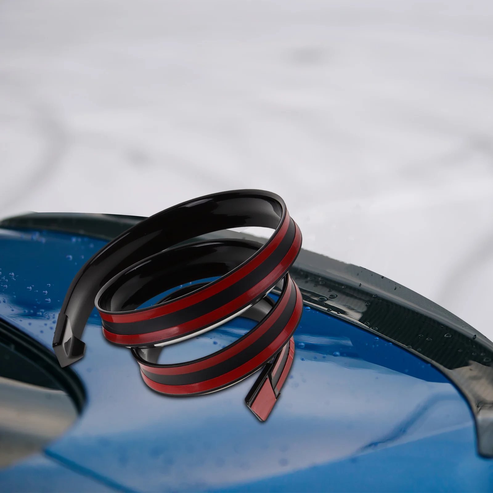 

Universal Vehicle Tail Decor Auto Roof Modification Wing Trunk Spoiler Car Tail Spoiler Rear Roof Trim Diversion Rear Wing Car