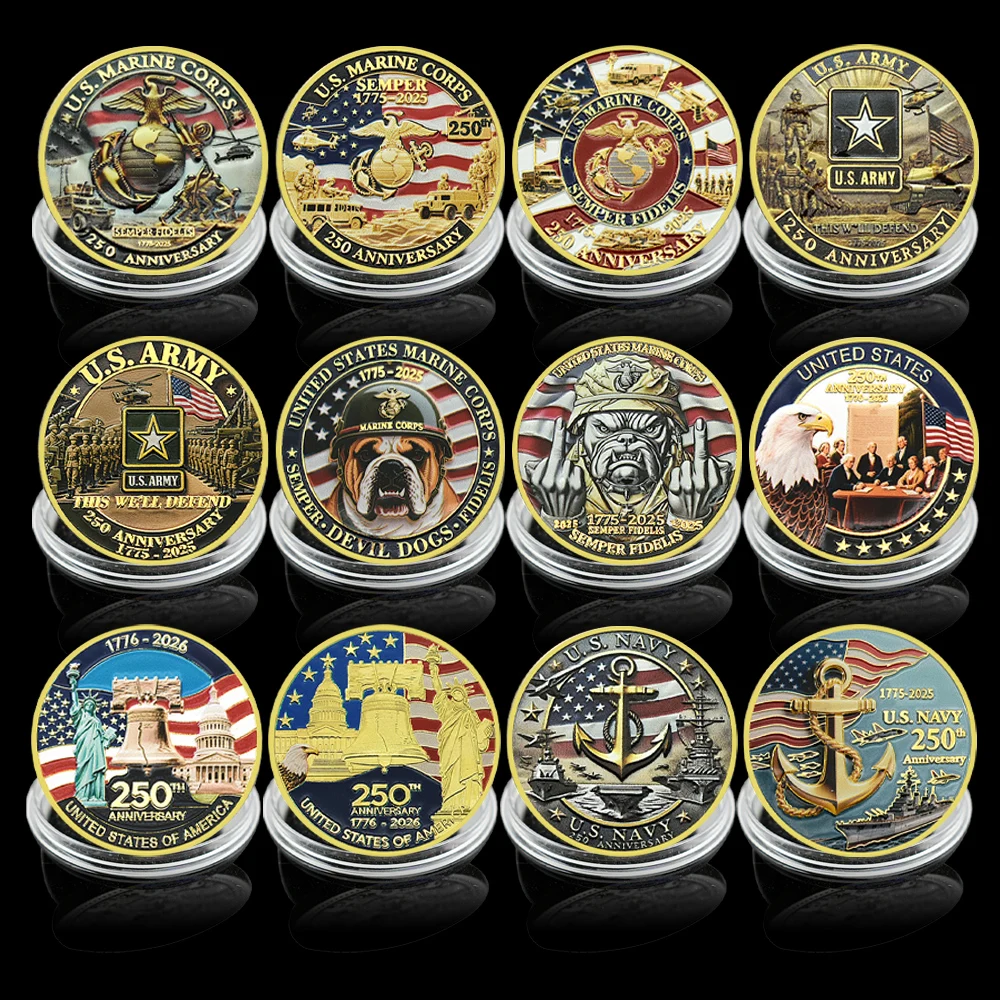 

250th Anniversary Commemorative Coin of the United States Special Forces For Military Enthusiasts Collectibles Challenge Coin