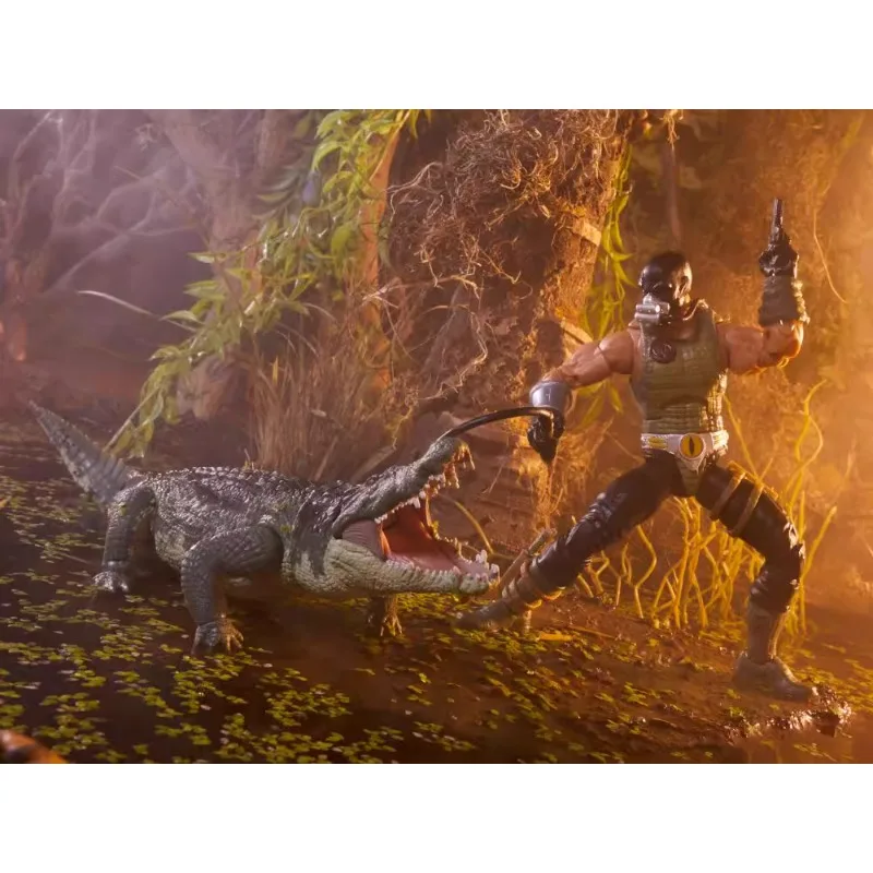 Hasbro Genuine G.I. Joe Croc Master G Fiona 6 Inches Action Figure Toys for Boys Girls Kids Gift Collectible Model Ornaments