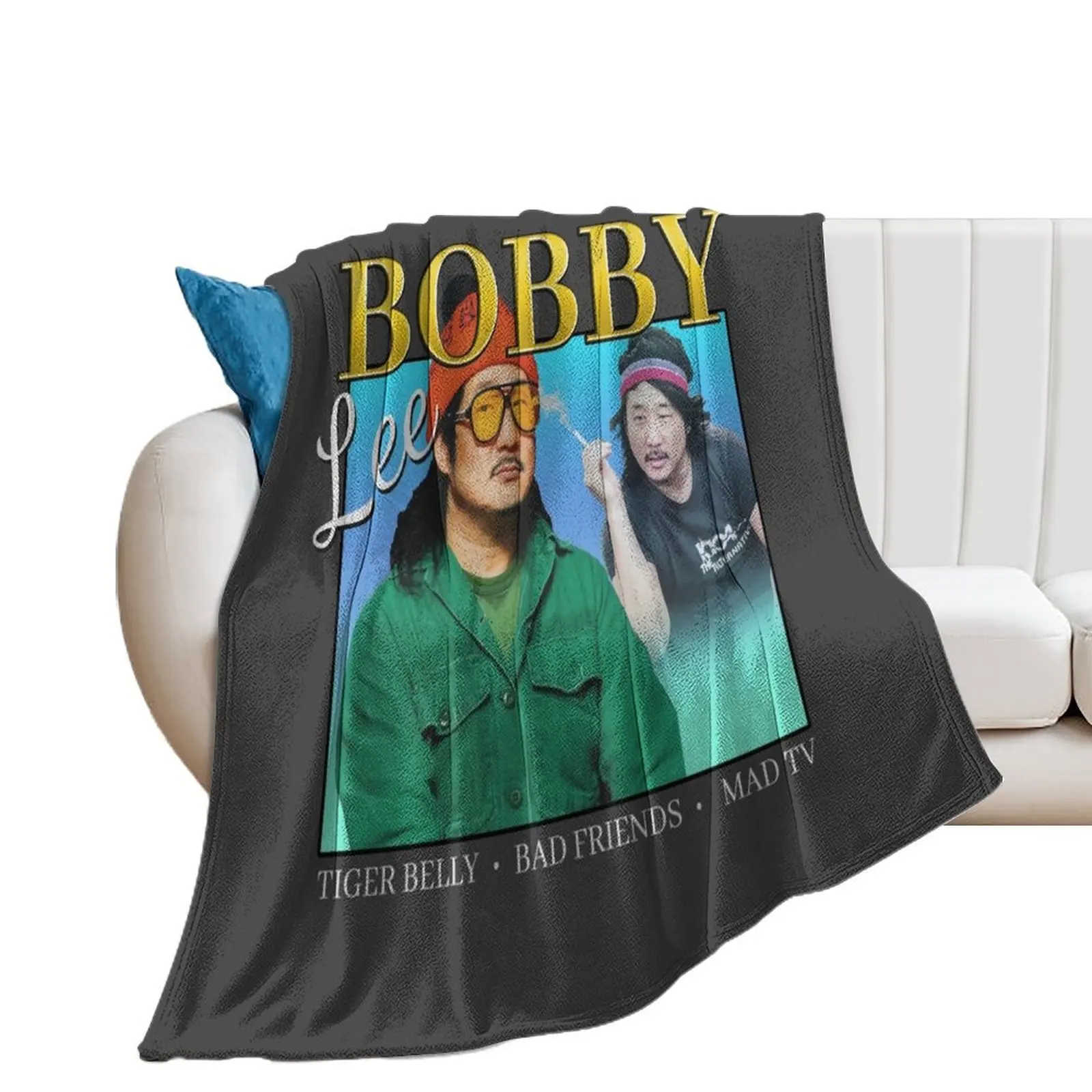 Bobby Lee retro / vintage design Throw Blanket anime Bed Decoratives Furrys Blankets