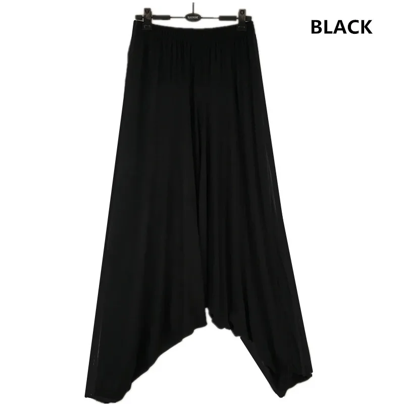2025 Lente Vrouwen Casual Losse Harembroek Effen Elastische Taille Zomer Wijde Pijpen Broek Plus size Katoen linnen Broek 4XL 5XL