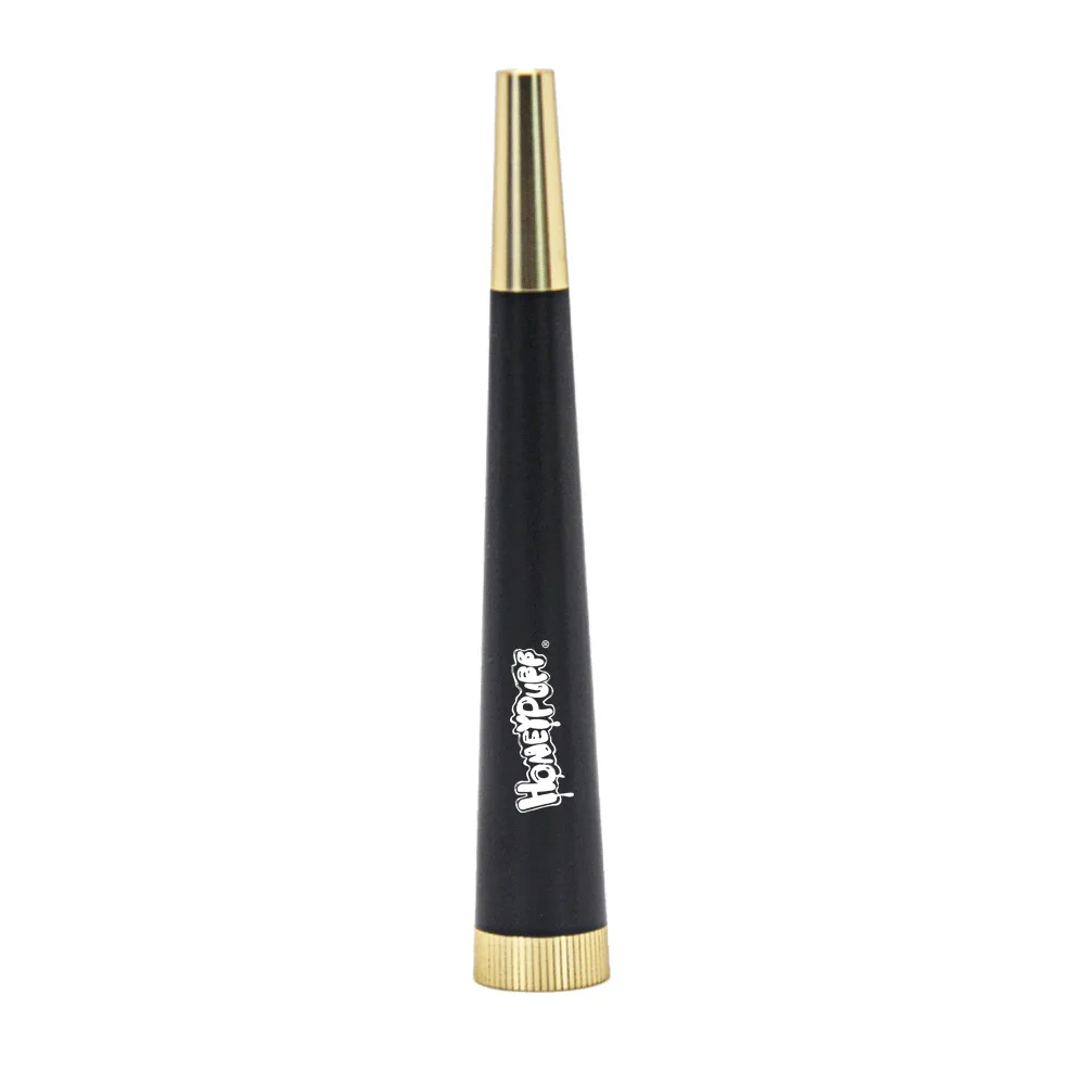 Metal Cone Herb Smoking Pipe with 6MM Activated Carbon Filter Removable Dry Burning Tobacco Pipe view 6