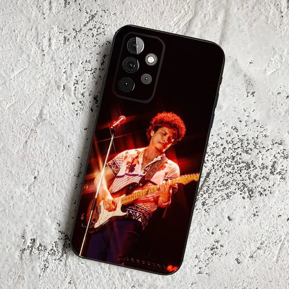 B-Bruno M-Mars American male singer Phone Case For Samsung Galaxy A13,A21s,A22,A31,A32,A52,A53,A71,A80,A91 Soft Black Cover