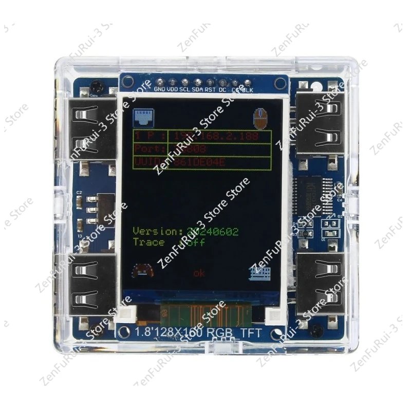Net Network Keyboard and Mouse Controller 100M High Speed DMA/AI Single Machine Dual Controller USB Converter Device
