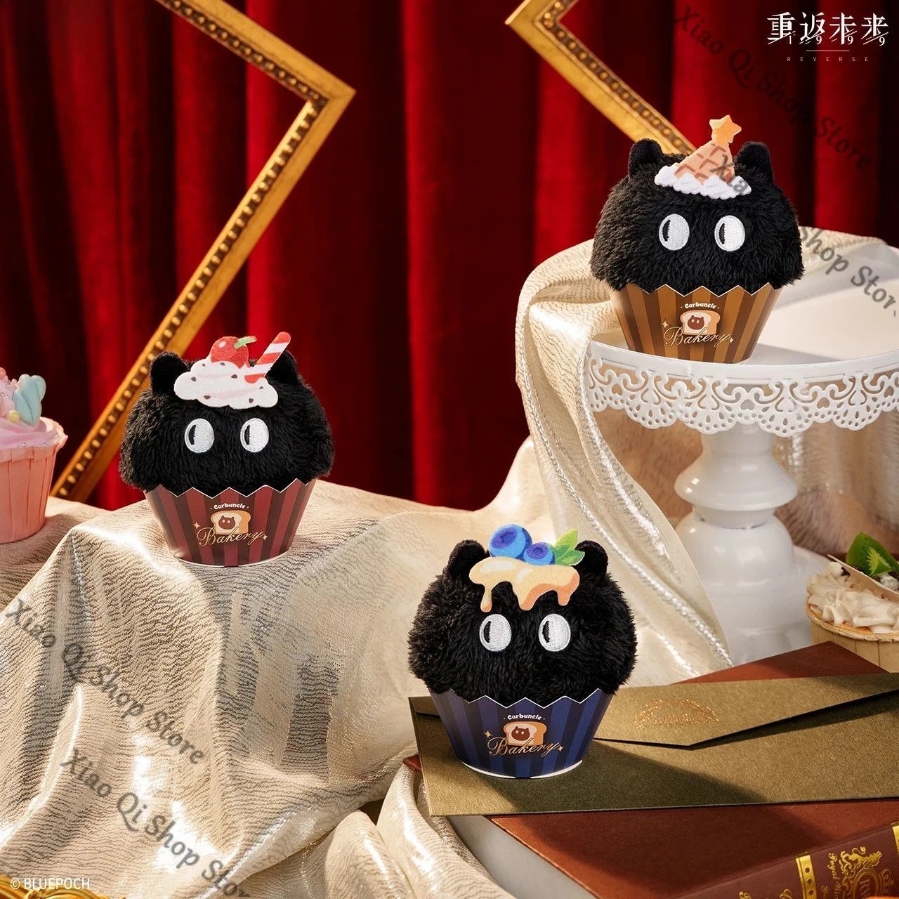 العكسي الرسمي الأصلي: لعبة أمبيتوس كب كيك كابانكولو مجموعة قلادة مستوى المظهر العالي