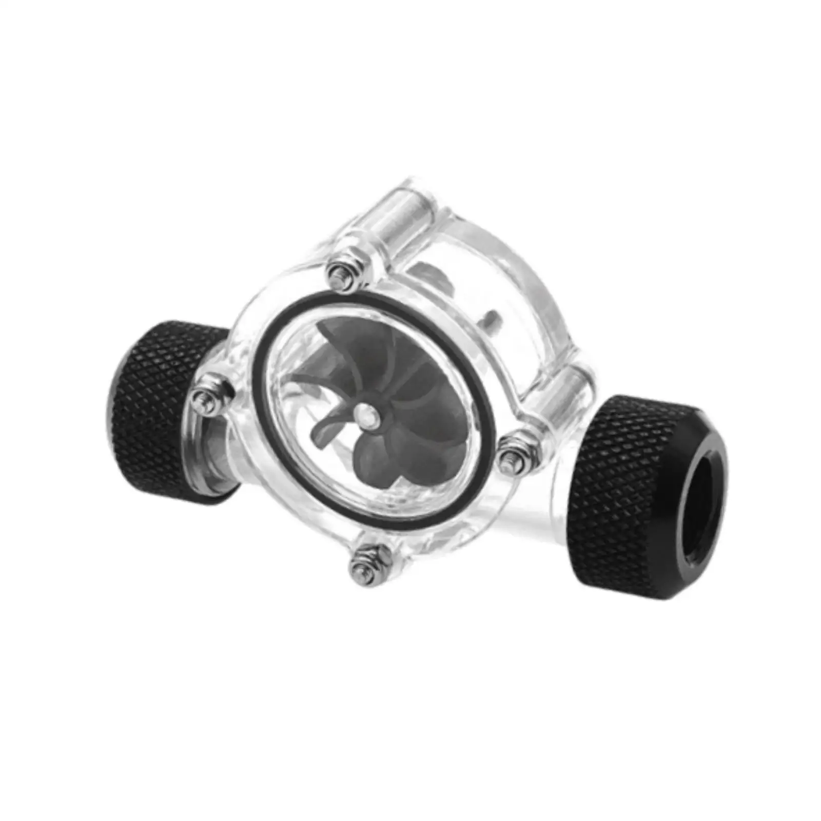 Cooling Flow Meter Cooler Chiller Lightweight Accs Cooler Tools Computer PC Radiator Supplies G1/4 Threaded Port Liquid Cooler