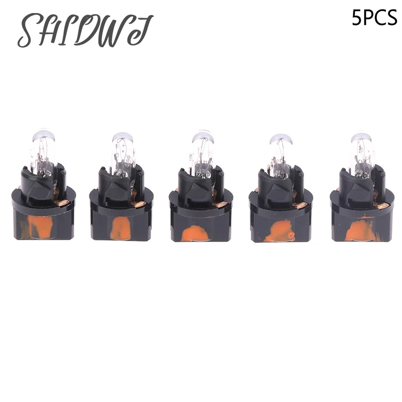 5PCS High Quality For 12V1.2W V-2 Small Bulb Indicator Light Car Instrument Lamp