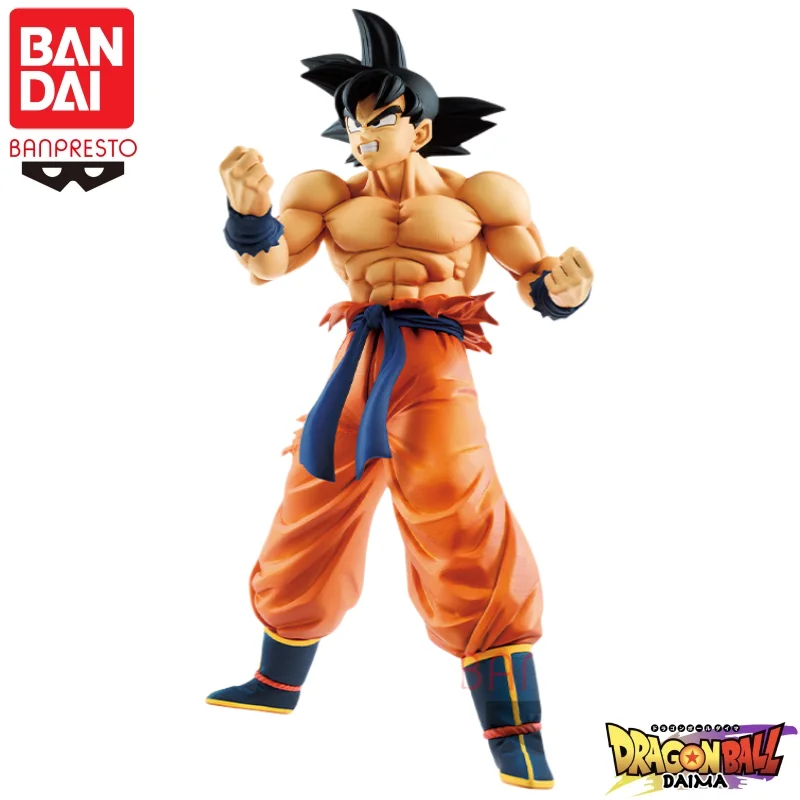 В наличии Bandai Banpresto, оригинальная фигурка Maximatic Dragon Ball Son Goku 3, модель куклы, новая игрушка в штучной упаковке, модель гаража