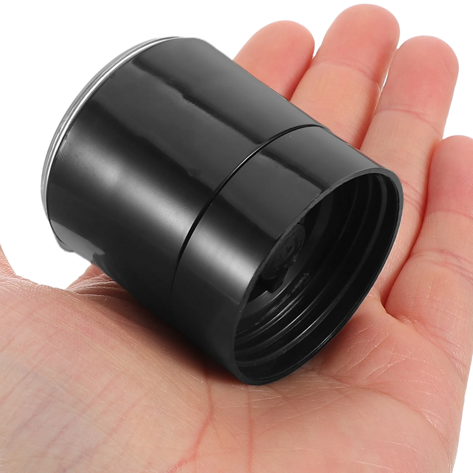 

2pcs Stainless Steel Grinder Top Lid Salt Pepper Caps Adjustable Precision Multifunctional Kitchen Spice Grinder Pp Body