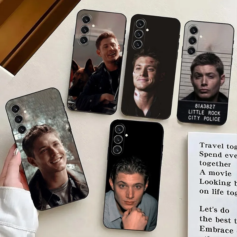 C-Celebrity D-Dean Winchester   Phone Case For Samsung S24,21,22,23,30,Ultra,S20,Plus,Fe,Lite,Note,10,9,5G Black Soft Cover